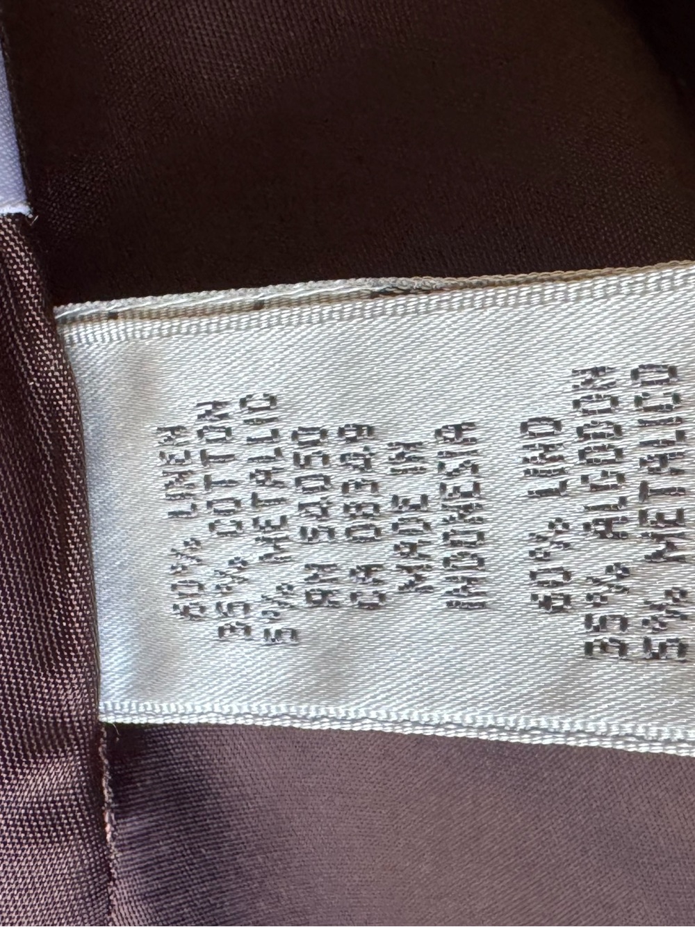Nine West Women's linen blend Floral Textured Brown & Cream Blazer 4 NWT - Picture 10 of 10